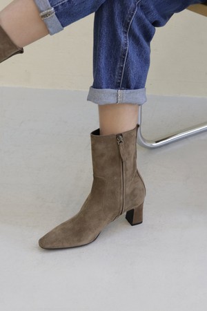 Suede Ankle Boots LC360_3colors