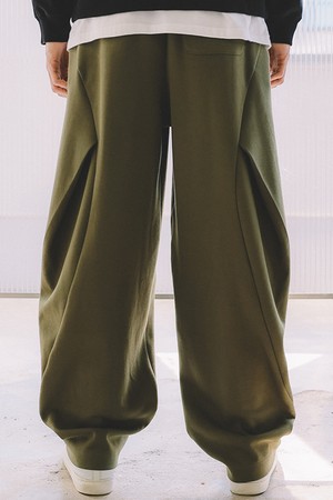 Side Tuck Wide Balloon Sweatpants_ 3 color