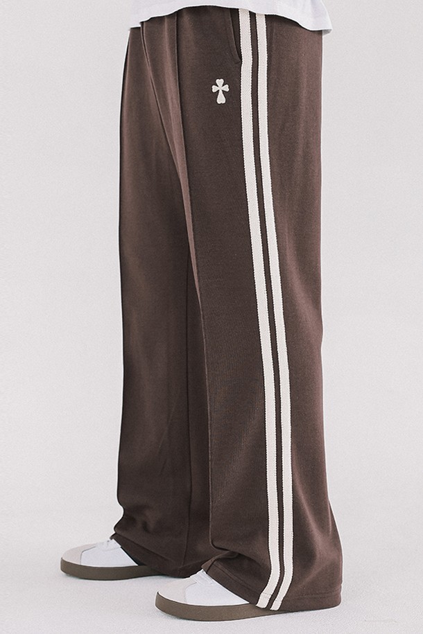 MACASITE - 조거/스웨트팬츠 - Hank Track Pants Brown