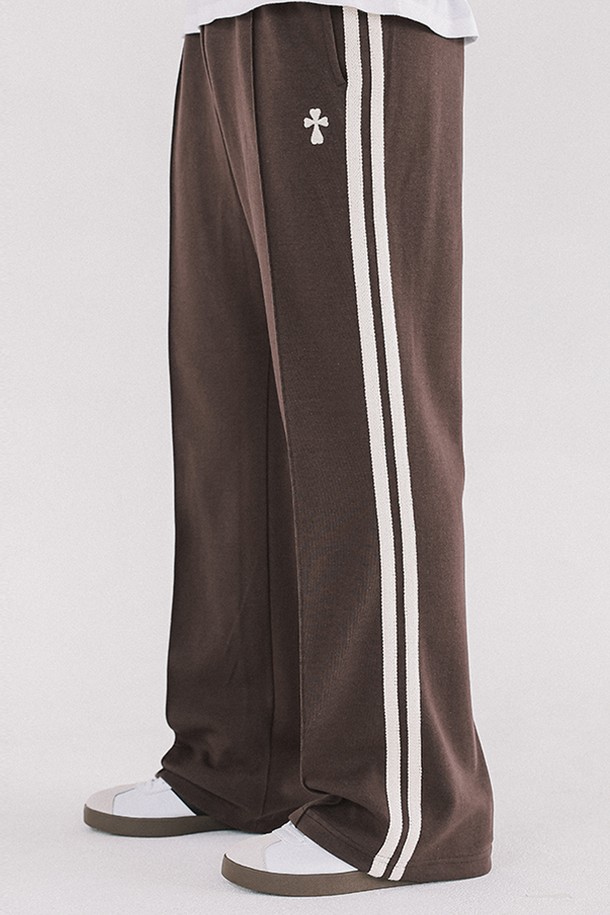 MACASITE - 조거/스웨트팬츠 - Hank Track Pants Brown