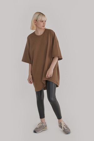 OVERSIZE LONG TOP(CAMEL)