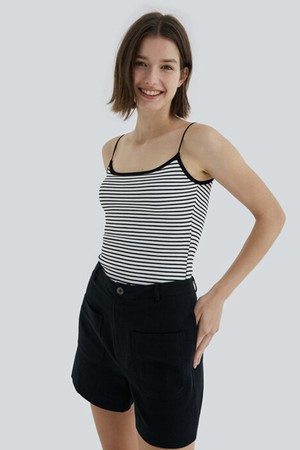 KNIT TANK TOP (STRIPE)