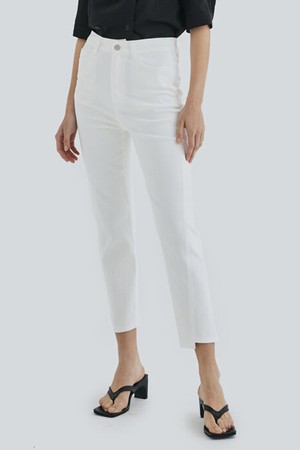 SLIM BAGGY DENIM(IVORY)