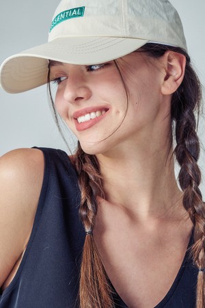 ESSENTIAL BALL CAP (CREAM)