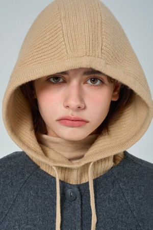 MONO WOOL BALACLAVA (BEIGE)