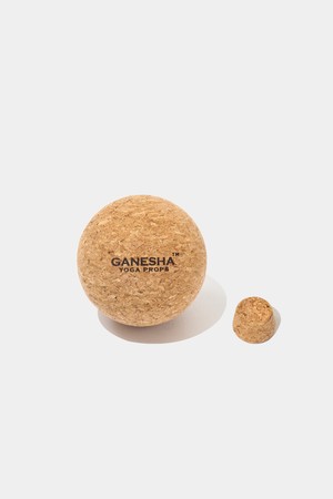 [가네샤요가프랍스] 가네샤 코르크 마사지볼 싱글 스탠다드
