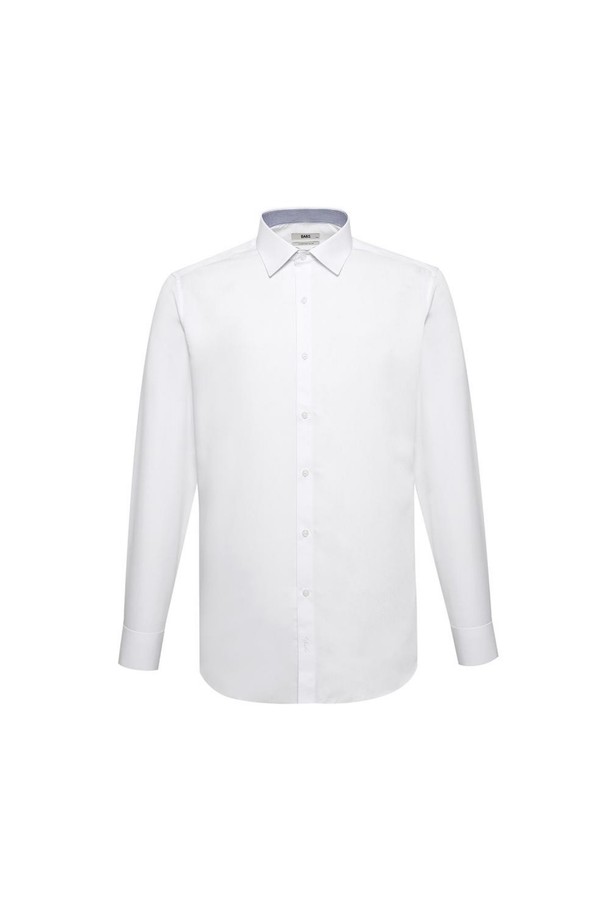DAKS SHIRTS - 셔츠 - [닥스셔츠] 폴리혼방 도비조직 셔츠 컴포트 슬림핏 화이트 (DKG1SHDL210A1)