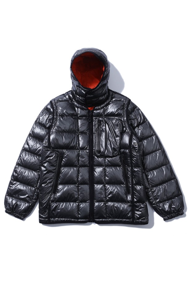 BOBCAT - 다운/패딩 - Saturn light Down Jacket - Black