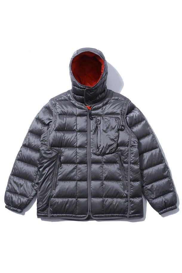 BOBCAT - 다운 / 패딩 - Saturn light Down Jacket - Gray