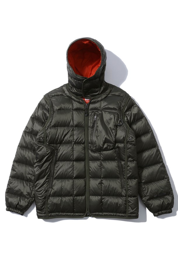 BOBCAT - 다운/패딩 - Saturn light Down Jacket - Khaki