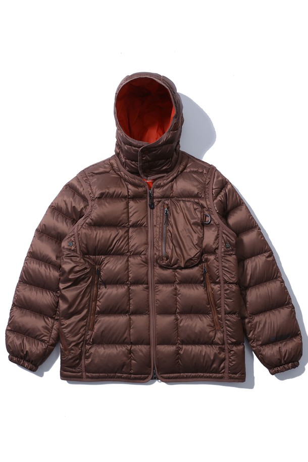 BOBCAT - 다운 / 패딩 - Saturn light Down Jacket - Orange