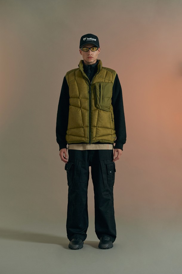 BOBCAT - 다운/패딩 - Meteor Sheer Down Vest - Avocado