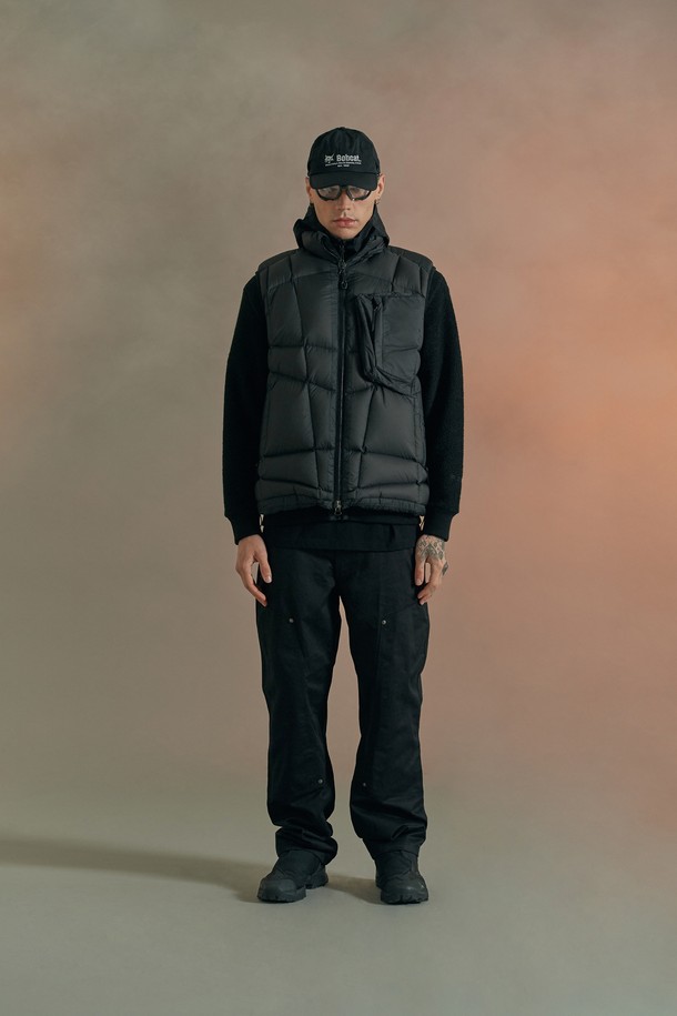 BOBCAT - 다운 / 패딩 - Meteor Sheer Down Vest - Black