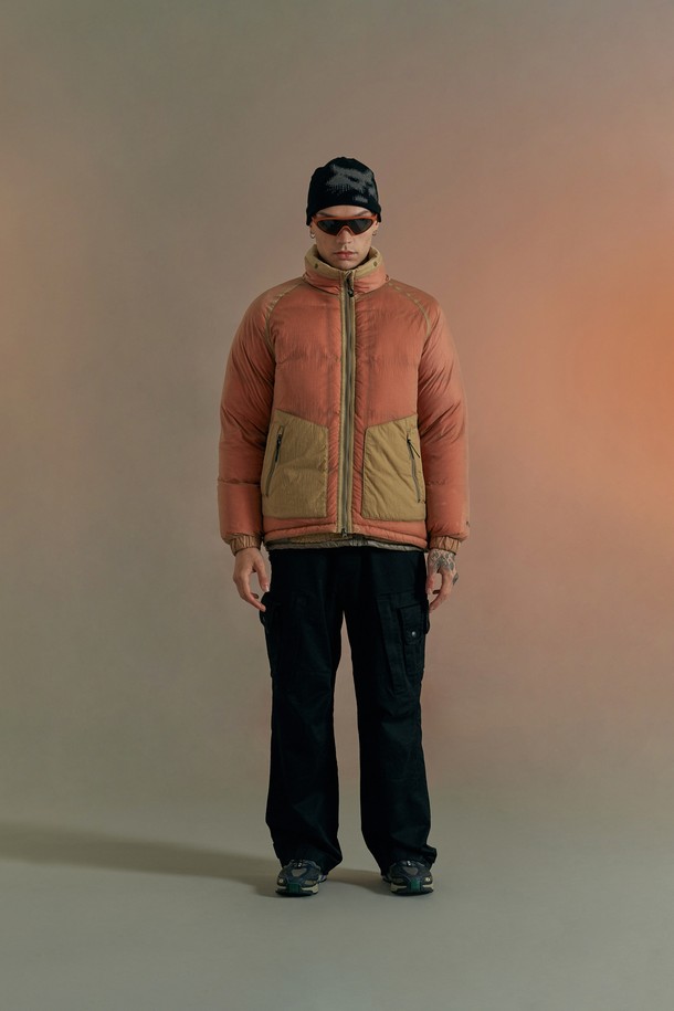 BOBCAT - 다운/패딩 - Sheer G.D Down Jacket - Orange