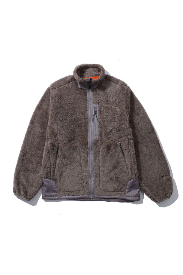 BOBCAT - 플리스 - High Loft Zipped Jacket - Gray