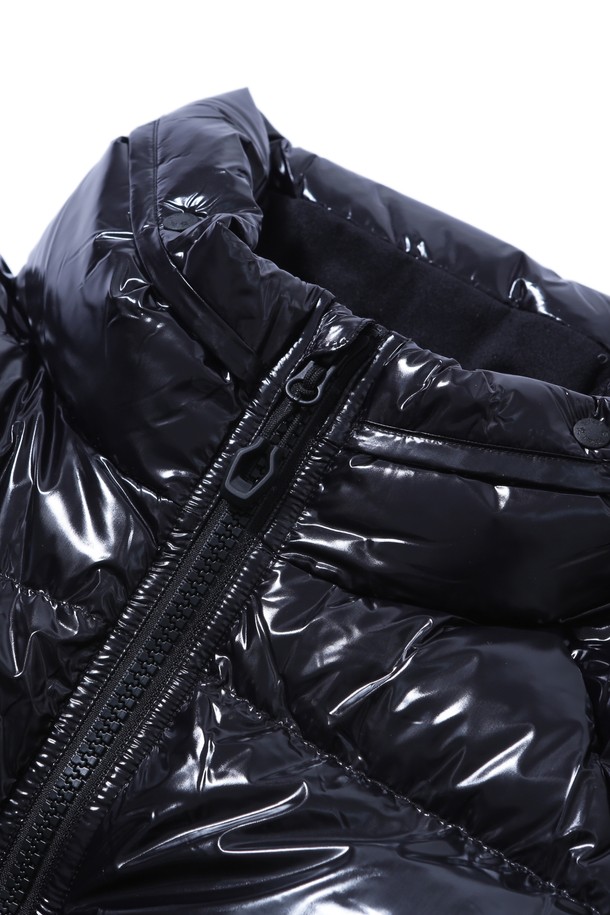 BOBCAT - 다운 / 패딩 - Eris Glossy Down Jacket - Black