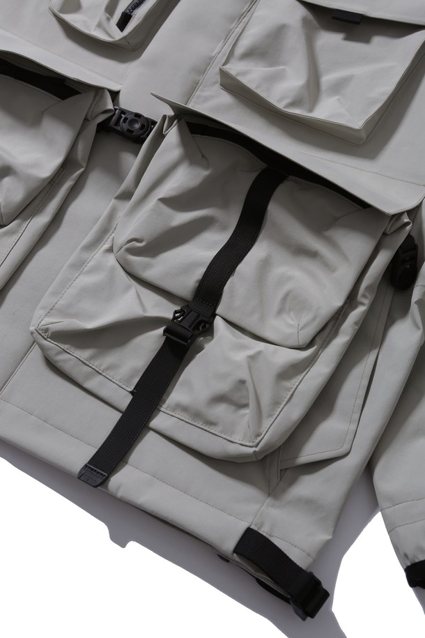 BOBCAT - 자켓 / 베스트 - Attachment System 3L Hard Shell Jacket - Beige