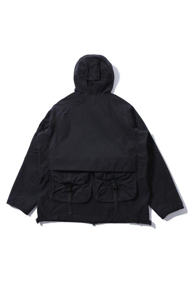 BOBCAT - 아노락/바람막이 - Attachment System 3L Hard Shell Jacket - Black