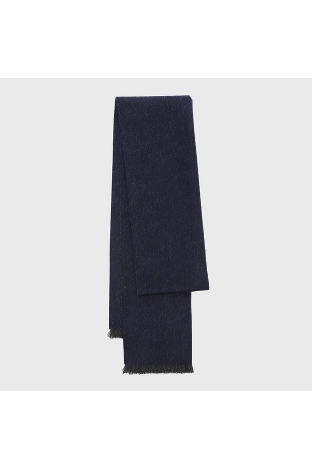 BENOVERO - 악세서리 - [베노베로] 캐시미어 솔리드 사각 머플러 square cashmere muffler navy (BJW1ACF2101N1)