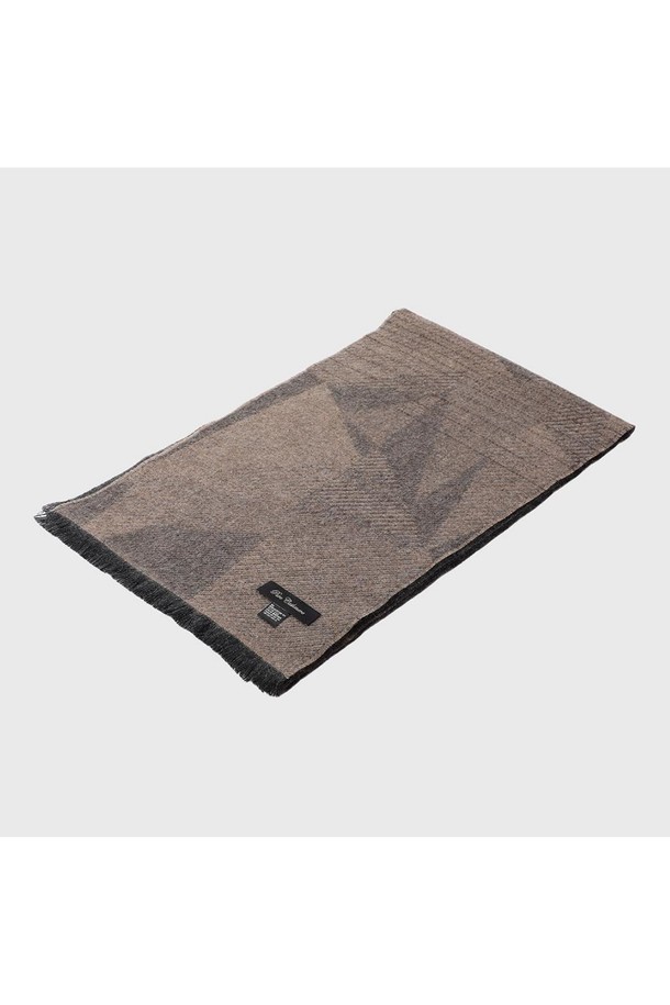 BENOVERO - 악세서리 - [베노베로] 캐시미어 쁘띠 사각 머플러 square cashmere muffler brown (BJW1ACF2102W1)