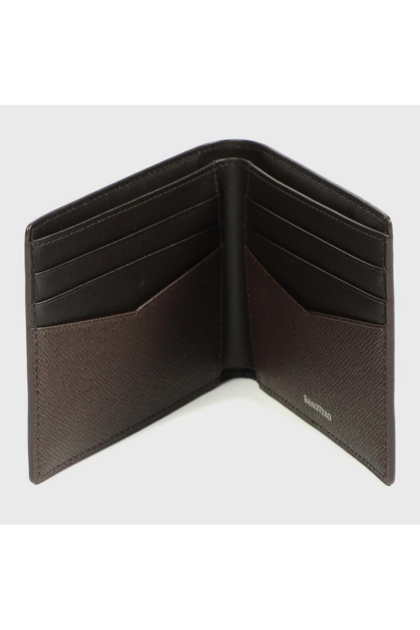 BENOVERO - 악세서리 - [베노베로] 에드가 슬림 소가죽 반지갑 Billfold Wallet 8cc brown (BJG1ACP2202W1)