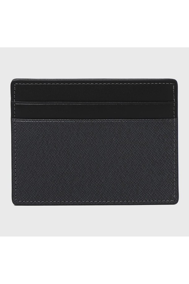 BENOVERO - 악세서리 - [베노베로] 에드가 슬림 소가죽 카드지갑 Cardholder 4cc grey (BJG1ACP5203G1)