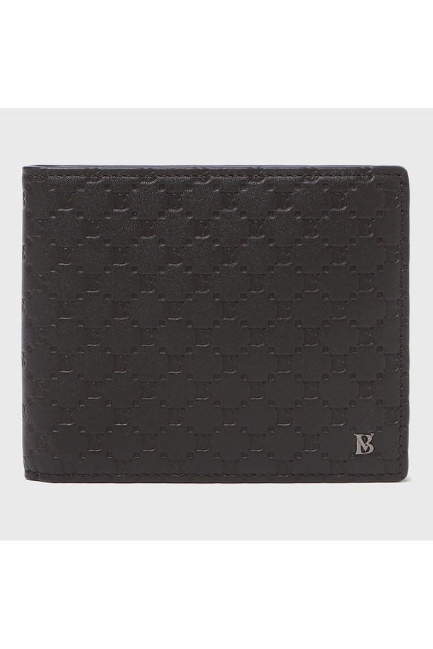 BENOVERO - 악세서리 - [베노베로] 알렉스 소프트 엠보 소가죽 반지갑 Billfold Wallet 6cc brown (BJF1ACP2201W1)