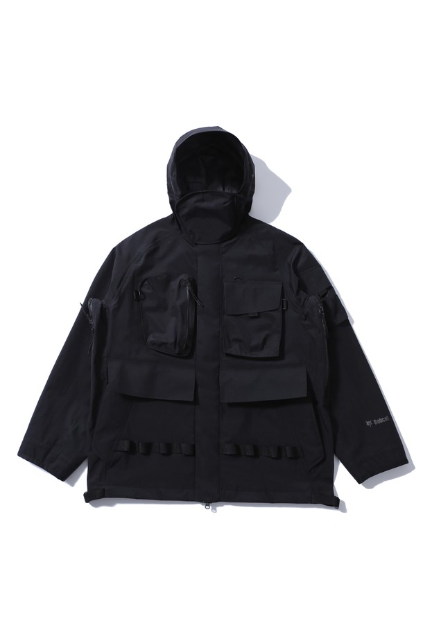 BOBCAT - 아노락/바람막이 - Attachment System 3L Hard Shell Jacket - Black