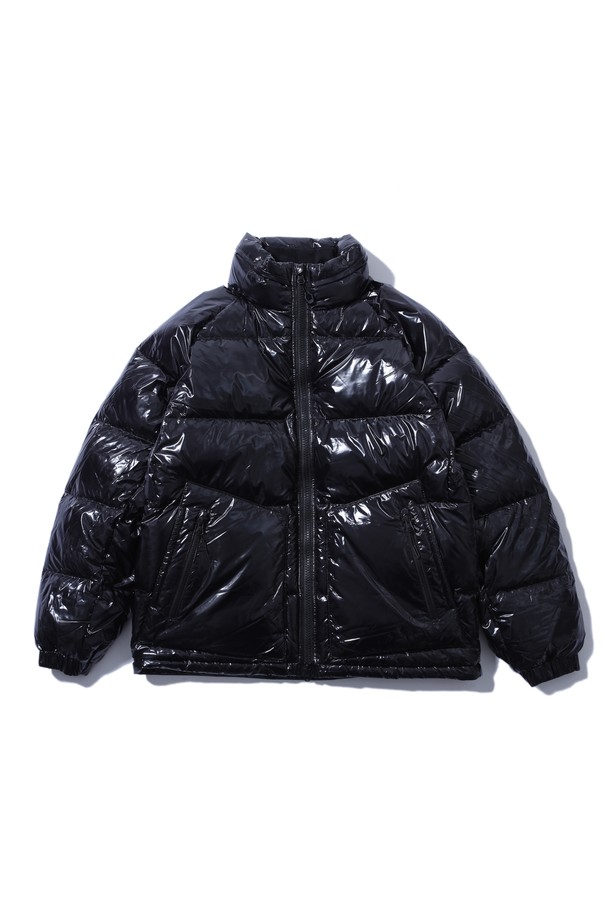 BOBCAT - 다운 / 패딩 - Eris Glossy Down Jacket - Black