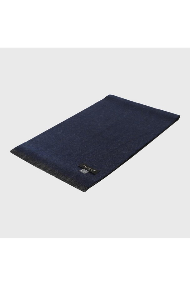 BENOVERO - 악세서리 - [베노베로] 캐시미어 솔리드 사각 머플러 square cashmere muffler navy (BJW1ACF2101N1)