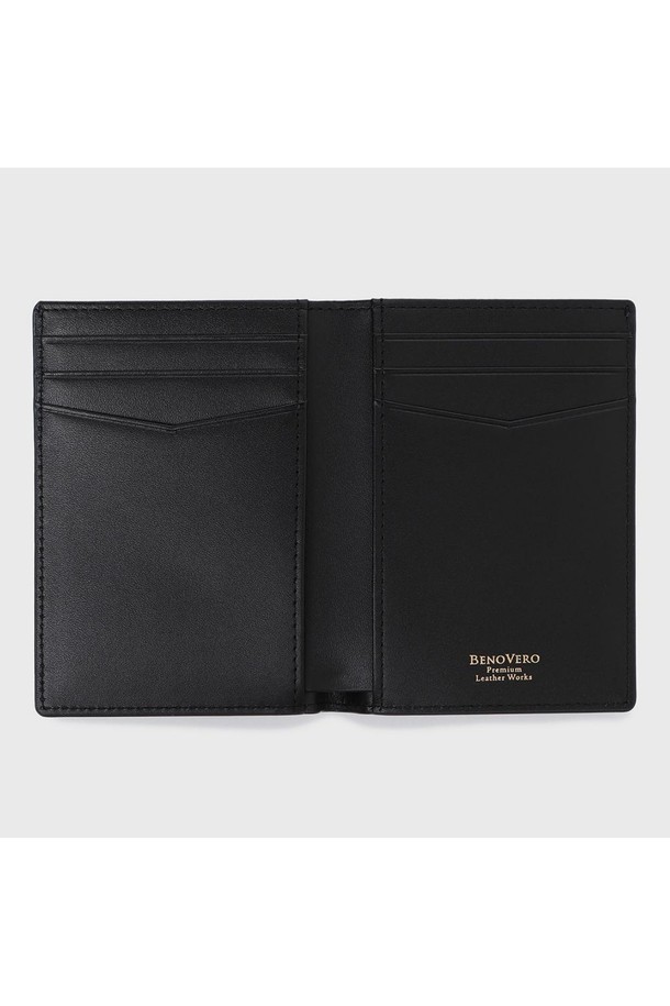 BENOVERO - 악세서리 - [베노베로] 밀스 소가죽 미니지갑 Mini Wallet 6cc blue (BJF1ACP1152B1)