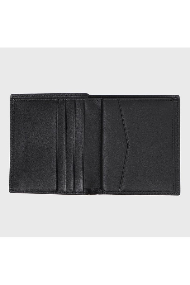 BENOVERO - 악세서리 - [베노베로] 알렉스 소프트 엠보 소가죽 미니 중지갑 Mini Wallet 6cc black (BJG1ACP1201K1)