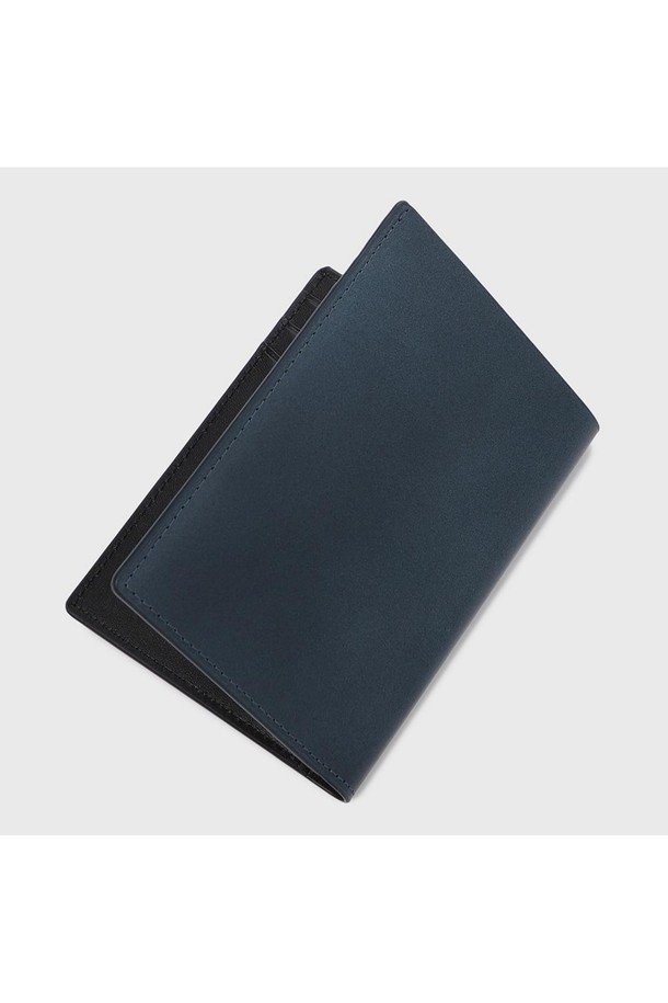 BENOVERO - 악세서리 - [베노베로] 밀스 소가죽 미니지갑 Mini Wallet 6cc blue (BJF1ACP1152B1)