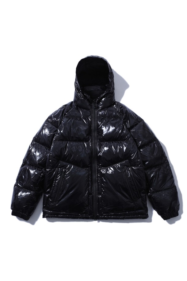 BOBCAT - 다운 / 패딩 - Eris Glossy Down Jacket - Black