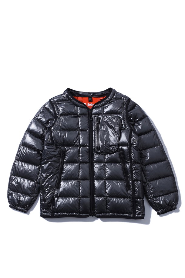 BOBCAT - 다운/패딩 - Saturn light Down Jacket - Black