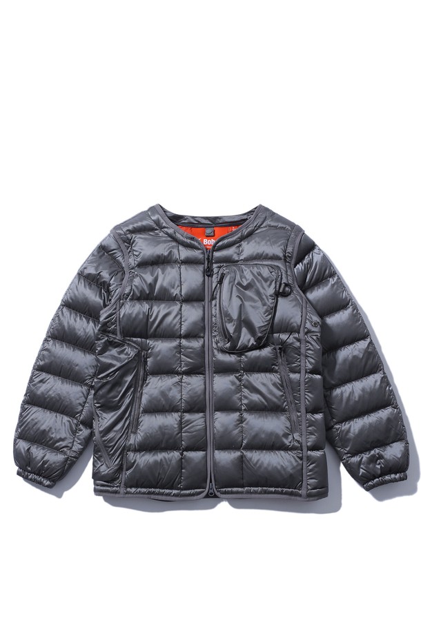 BOBCAT - 다운 / 패딩 - Saturn light Down Jacket - Gray