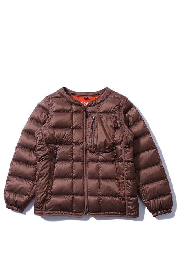 BOBCAT - 다운 / 패딩 - Saturn light Down Jacket - Orange