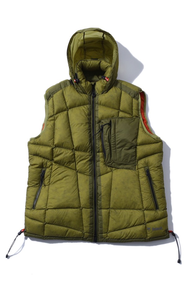 BOBCAT - 다운/패딩 - Meteor Sheer Down Vest - Avocado