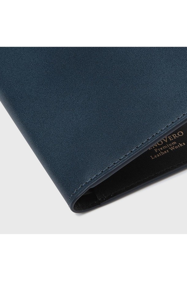BENOVERO - 악세서리 - [베노베로] 밀스 소가죽 미니지갑 Mini Wallet 6cc blue (BJF1ACP1152B1)