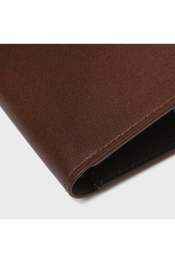 BENOVERO - 악세서리 - [베노베로] 밀스 소가죽 반지갑 Billfold Wallet 8cc brown (BJF1ACP2151W1)