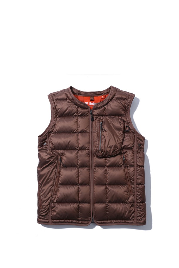 BOBCAT - 다운 / 패딩 - Saturn light Down Jacket - Orange