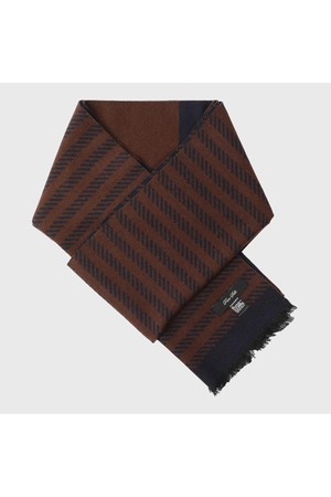 [베노베로] 실크 쁘띠 사각 머플러 square silk muffler navy (BJW1ACF2103N1)