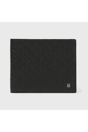 [베노베로] 알렉스 소프트 엠보 소가죽 반지갑 Billfold Wallet 9cc black (BJG1ACP2201K1)