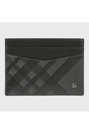 [베노베로] 에드가 체크 소가죽 카드지갑 Cardholder 4cc grey (BJG1ACP5202G1)