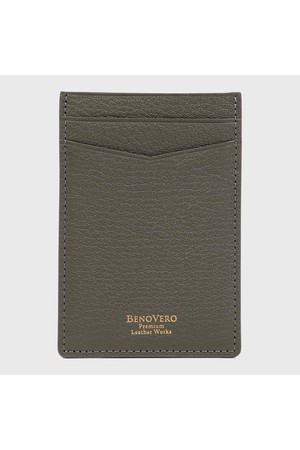 [베노베로] 프렌치 고트가죽 카드지갑 Cardholder 4cc grey (BJG1ACP5270G1)