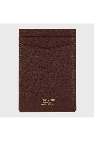 [베노베로] 프렌치 고트가죽 카드지갑 Cardholder 4cc red (BJG1ACP5270R1)