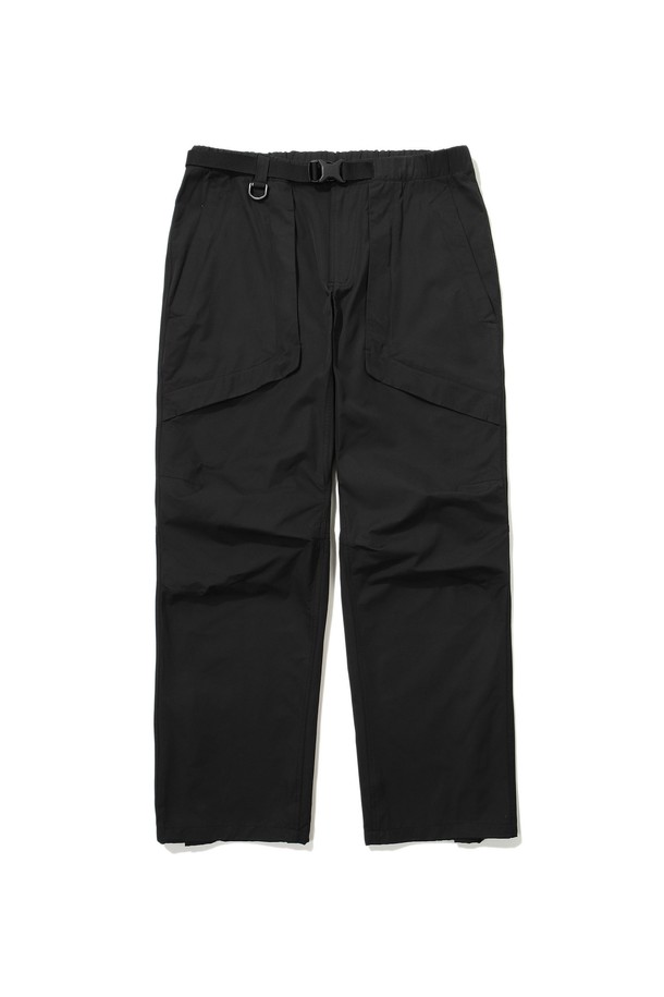 BOBCAT - 팬츠 - Flap Pocket Belted Pants - Black