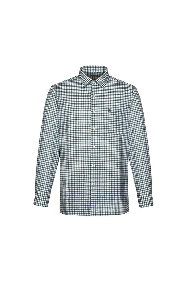 산뜻한 그린 컬러의 린넨혼방 스몰체크 캐주얼 셔츠입니다. 세미와이드카라와 레귤러핏으로 제작되어 비즈니스 캐주얼 및 캐주얼 스타일 모두 소화 가능합니다. 흡수성, 통기성, 신축성이 뛰어나 봄, 여름 시즌에 시원하고 편안하게 착용할 수 있습니다. 카라 키퍼가 내장되어 있어 형태를 유지하며, 가슴 주머니에는 닥스 시그니처 자수가 포인트로 들어 있습니다. 일자 밑단으로 깔끔한 마무리를 더했습니다.
