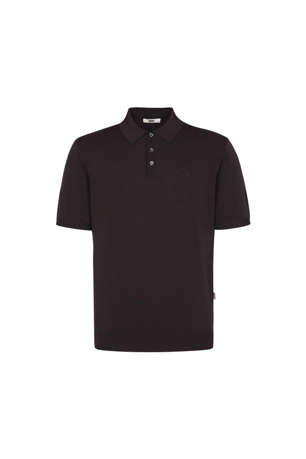 DAKS SHIRTS - 니트 - [닥스셔츠] 면혼방 워셔블 강연 반팔 카라니트 레드 (DKS1SWTS150R1)