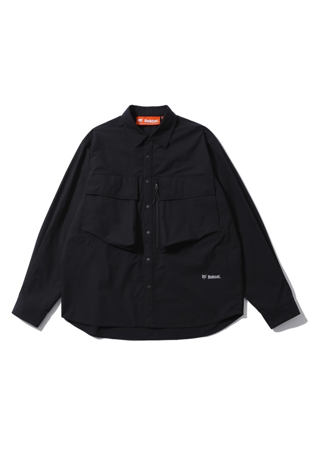 BOBCAT - 캐주얼셔츠 - Pascal Snap Shirts Jacket - Black